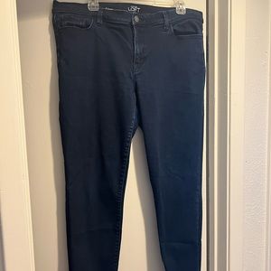 Loft skinny stretch jeans